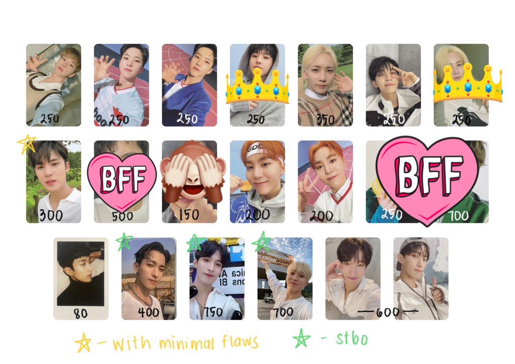 Dewkey6's tweet photo. Lf kahati wts lfb svt pc ph

Steal basis
Prio taking more

🏷️ wts lfb ph henggarae bss its1 its2 fts bola horanghae the name odd dream sakristian seventeen svt scoups jeonghan joshua hoshi wonwoo woozi the8 minghao mingyu dk seungkwan vernon dino poca pc ph popcorn shopee pob yzy https://t.co/erwJhDvUuW