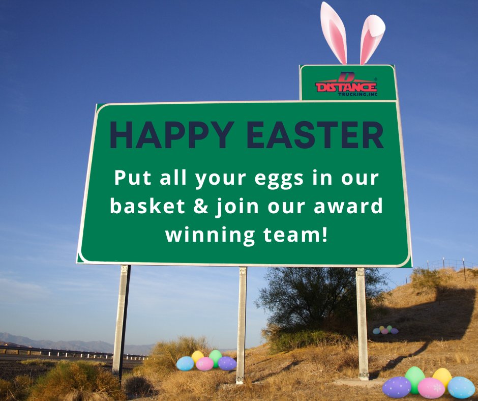 Wishing all those that celebrate, a very happy #easter 🐰🌸

Take the first step to a successful trucking career in the #truckingindustry by joining the nation's award winning team!

#truckdriverswanted #womenintrucking