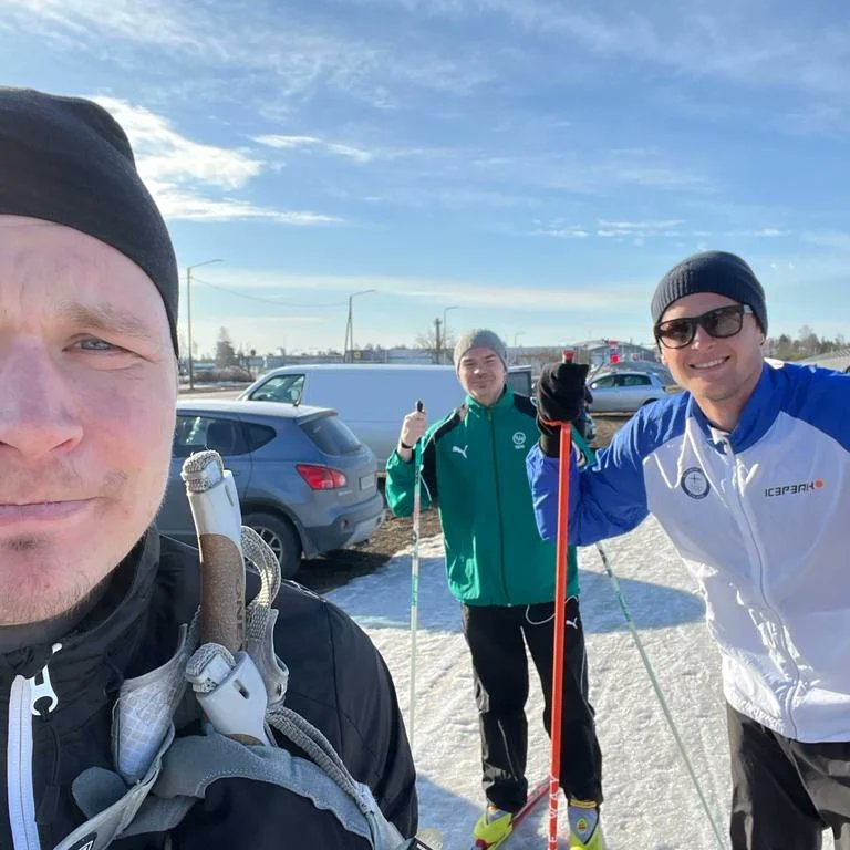 vksinkko's tweet photo. 50 km in +14C. 
#xcski #havuja #easter https://t.co/qmaiEU2cGw