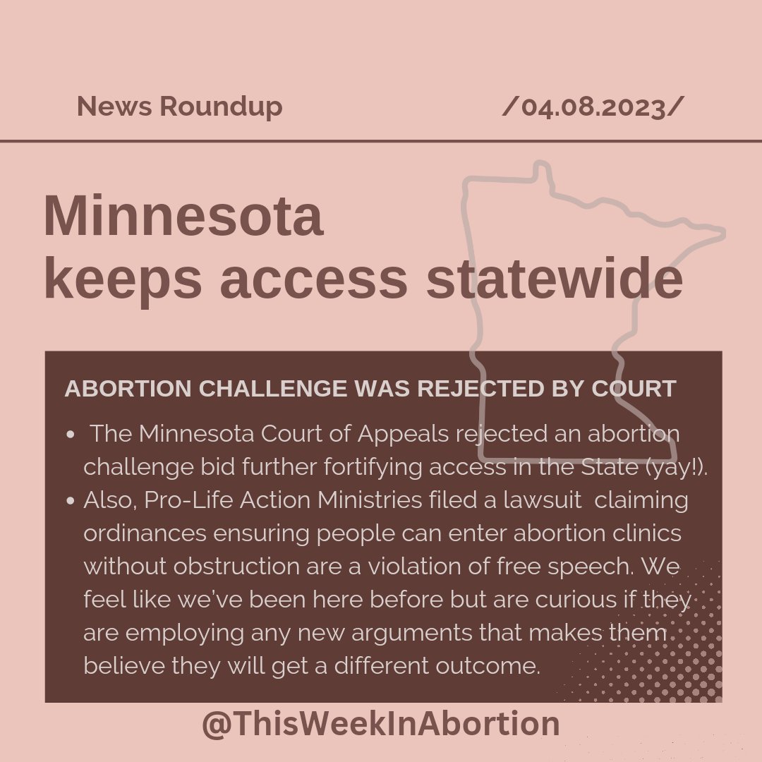 WeekInAbortion's tweet photo. #minnesotaabortion @GovTimWalz https://t.co/PzNkFqdnea