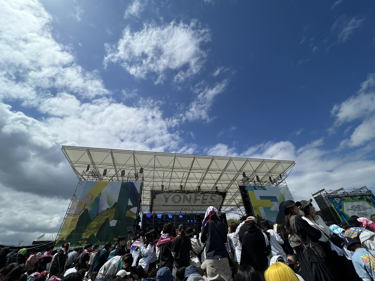 0813F's tweet photo. #ヨンフェス https://t.co/3jqVCKOf6p
