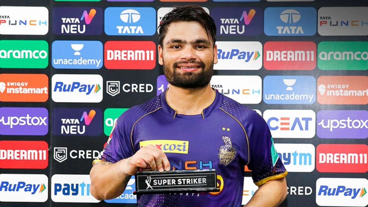 the__TUV's tweet photo. Need 29 from last over. This man strikes 5 sixes in a row. RINKU SING🔥🔥🔥

#rinkusingh #KKRvsGT #kkr @KKRiders @gujarat_titans #GTvsKKR @IPL #IPL #IPL2023 #IPL23 https://t.co/OFhy9X3bXI