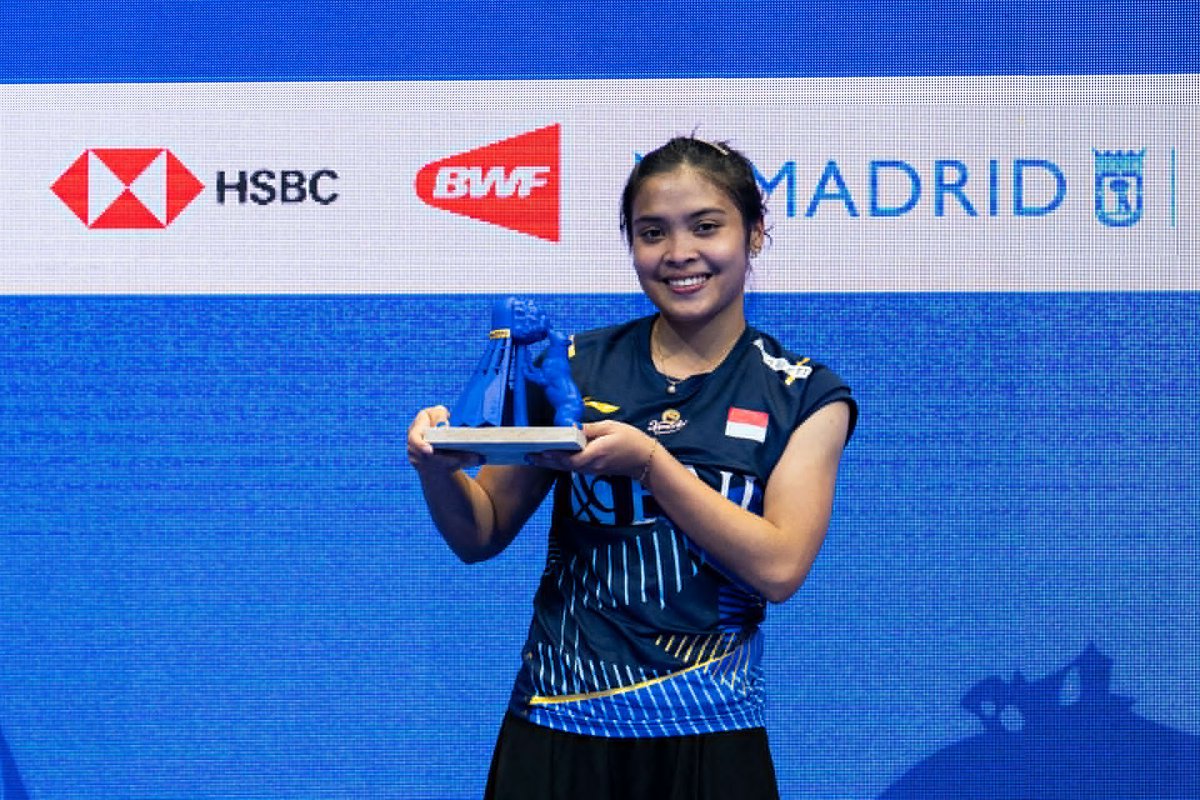 BadmintonLive1's tweet image. Gelar Juara Indonesia selama Tour Eropa 

#GermanOpen2023 &amp;gt; 0 Gelar
#AllEngland2023 &amp;gt; 1 Gelar [MD]
#SwissOpen2023 &amp;gt; 0 Gelar
#SpainMasters2023 &amp;gt; 1 Gelar [WS]
#OrleansMasters2023 &amp;gt; 0 Gelar

Alhamdulillah oleh&quot; 2 Gelar selama Tour di Eropa 🔥
