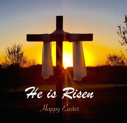 PRAISE Him ... He is RISEN🙌
The angel said to the women, "Do not be afraid, for I know that you are looking for Jesus who was crucified.  He is not here; He has risen, just as He said.  Come and see the place where He lay. ~Matthew 28:5-7