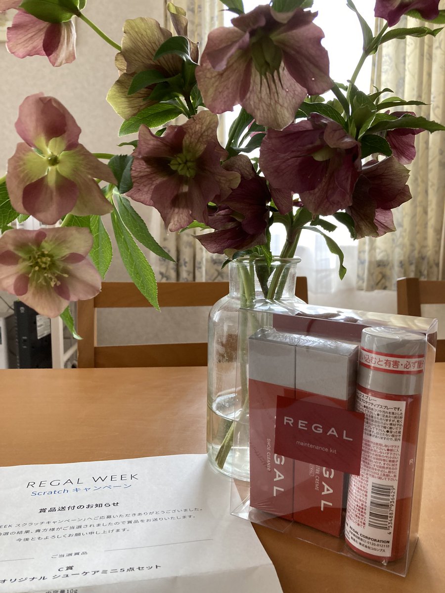 citysaru1919's tweet photo. #REGALWEEK
@REGALWEEK_CP 様より
シューケアミニセットをプレゼントいただきました!
通勤の革靴のケアに使いたいと思います♡
ありがとうございました😊
#さるの当選報告 https://t.co/DaWDPI2pT7