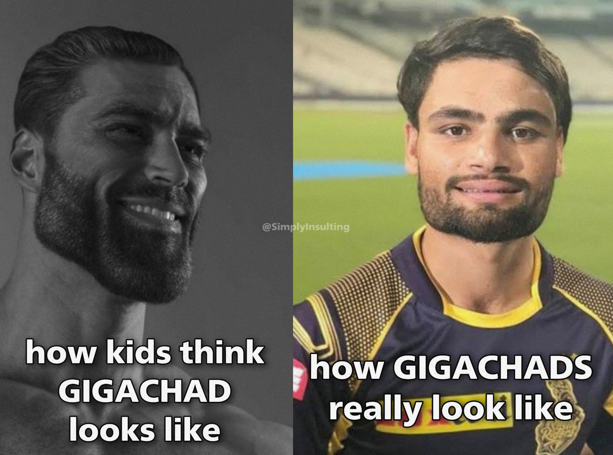 djay on X: The real Giga Chad, Rinku Singh #KKRvGT