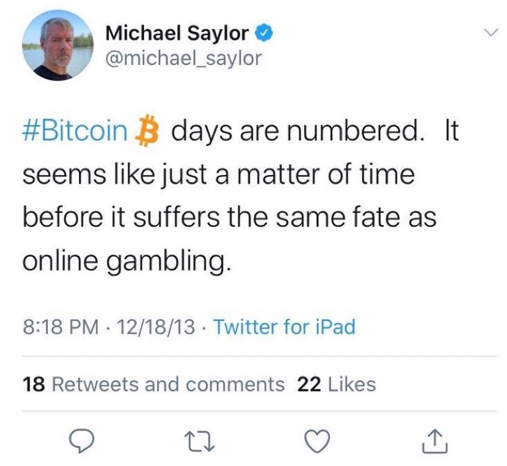 CryptoTamil's tweet photo. Understanding #Bitcoin   

How it starts:                                How it’s goes: 

@saylor https://t.co/vdA0DGf03T