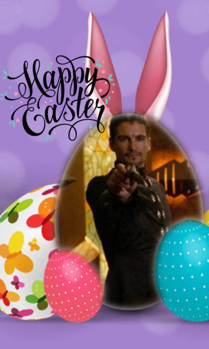 PuddingtownDuck's tweet photo. Happy #SystemLords Easter #StargateFamily ! 🐣🐰🌷 https://t.co/o7nQdHLlLp