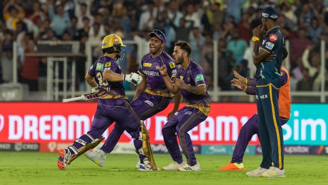 CricCrazyJohns's tweet photo. Hat-trick in the 17th over by GT.

5 sixes in the 20th over by KKR.

What a turn-round, just no words. https://t.co/OAUcswPsyz