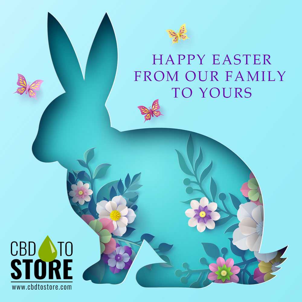 💐 Happy Easter From CBDtoStore!
.
.
.
#sale #cbd #cbdoil #cbdtincture #cbdtopicals #cbdvape #cbdflower #fullspectrumcbd #broadspectrum #hemp #petcbd #cbdforpets #natural #allnatural #health #wellness #wellbeing #cbdhealth #wholesale