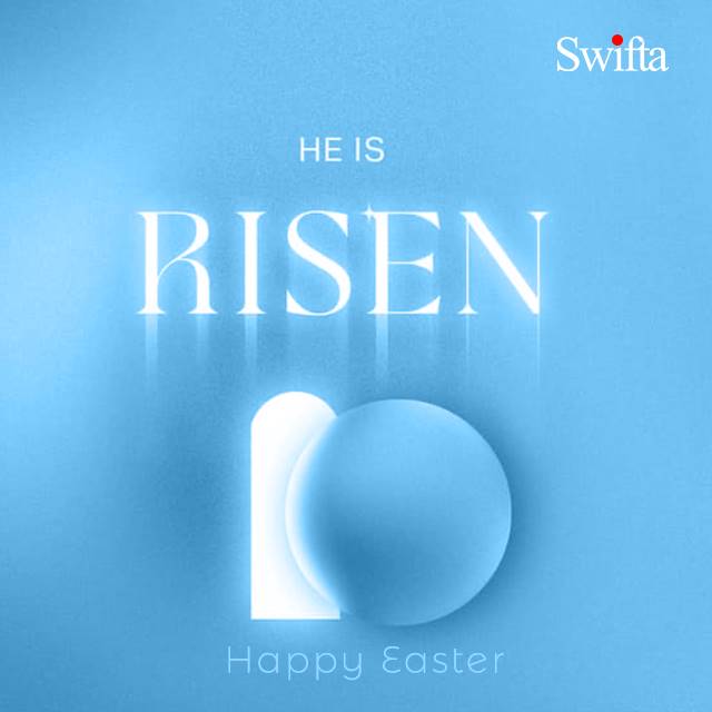 SwiftaSystems's tweet image. He has paid the price in full.
Happy Easter!
#Swifta #swiftacloud #Google #GoogleWorkspace #GoogleCloud #Tech #techtalent #Techtalent4Hire #HR #HRMS #Recruitment #workplace #technology #nigeria #techcabal #techpointafrica #techcrunch #smes #productivity #product #business