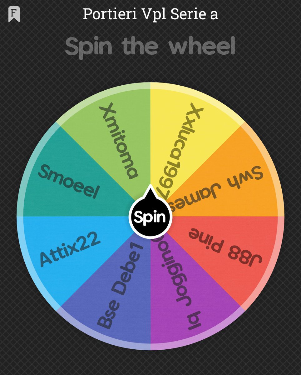 ProClubXboxIta's tweet image. Si partirà da Portieri e Centrocampisti
Queste di seguito saranno le due ruote da dove estrarre i giocatori 
Sono stati scelti unicamente player attivi della Vpl Serie A e principalmente ci si basa sulle prestazioni della attuale stagione
Ci dispiace per chi non è stato inserito