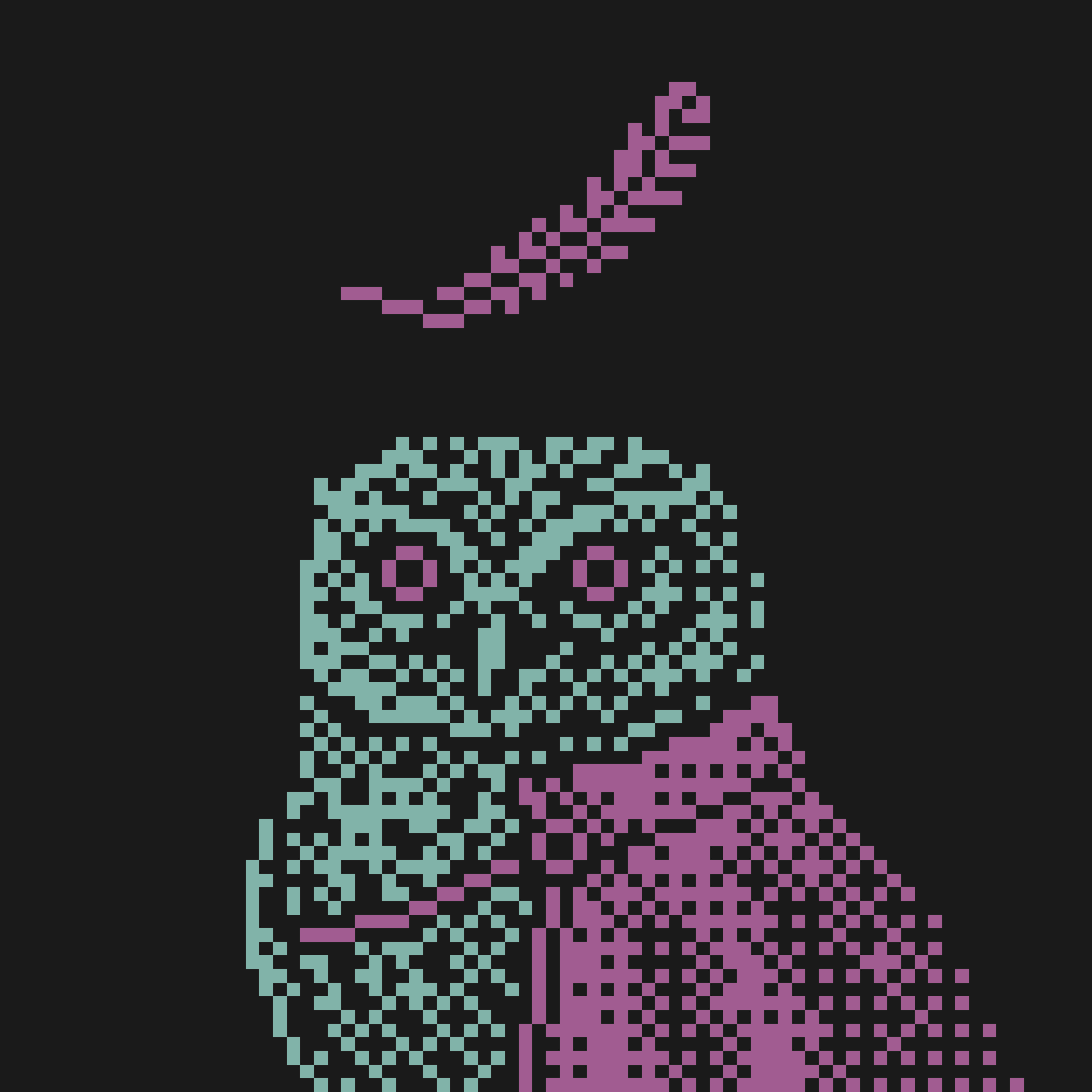 I love nature and wildlife, and I try to base my designs on real-world species, often inspired by various references during the initial sketches to get an accurate representation of the different owl types — but at the same time I always try to achieve a unique look and style.