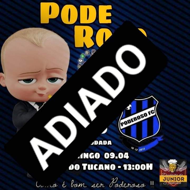 Jogo adiado! 😡