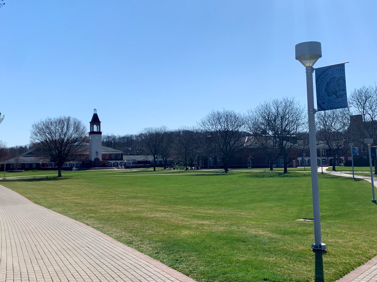 MHOK EPILOGUE: A calmness is in the air on Easter Sunday on the Mount Carmel quad in Hamden. 

It’s quiet. Not a soul to be found.
But it’s the campus of the national champions. 

After 29 years, the Sleeping Giant can finally return to slumber.

#NCAAHockey #FrozenFour