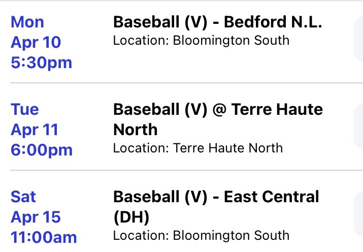 BHSS Baseball tweet media