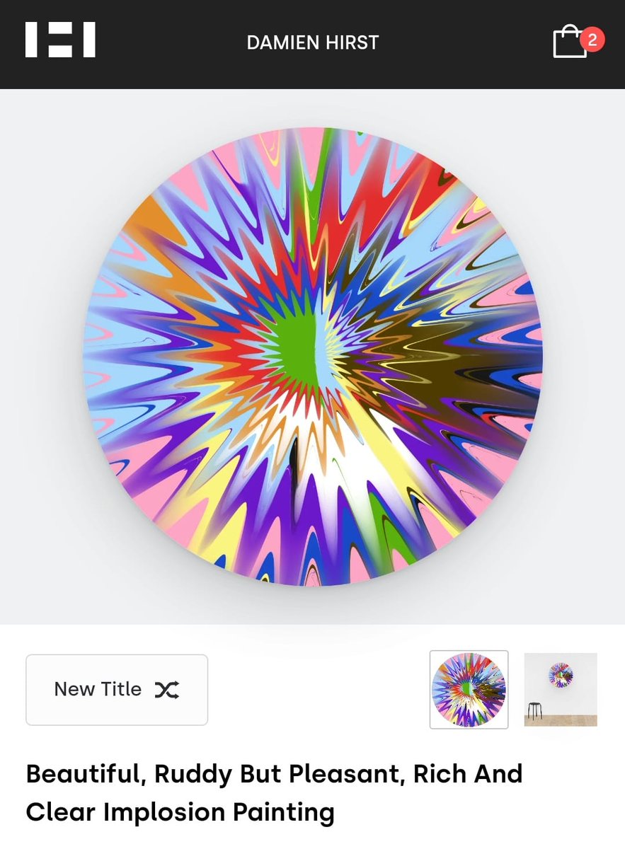 All the colours of the rainbow 🏳️‍🌈🏳️‍⚧️ <a href="/HENI/">HENI</a> <a href="/hirst_official/">Damien Hirst</a> <a href="/deliverthejuice/">Twed</a> <a href="/si_7055/">si</a> @CameronHarki