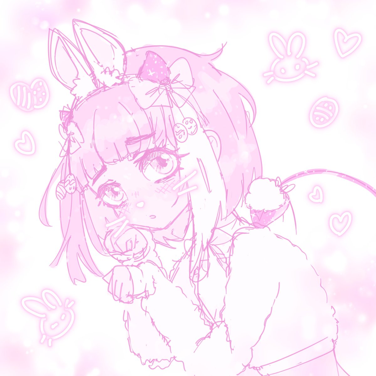 berryspoopyy's tweet photo. Hoppy Easter 🐰✨💖
#berrydraw #berryspoopyart https://t.co/Bce3P9AZ06