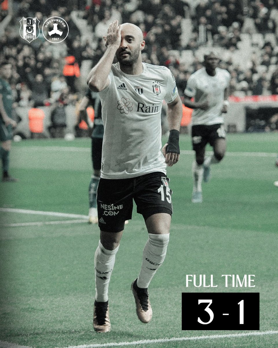 Another three goals and another three points tonight! Well done lads. 👏🏻

#BJKvGRS | #FlyHigh