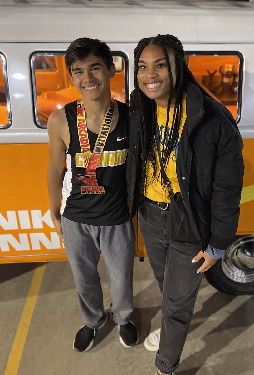 Had an amazing experience at the Arcadia Inventional track meet.