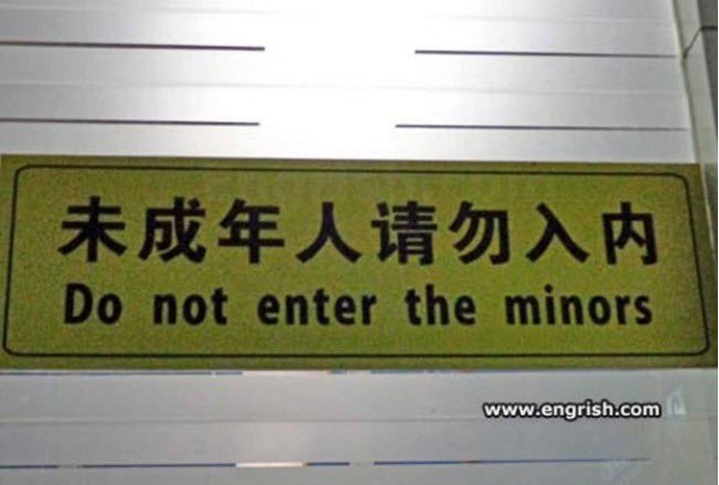 Poorly Translated Signs tweet media