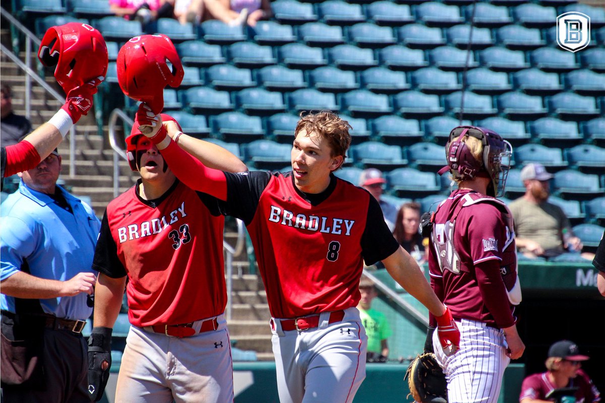 BradleyBaseball's tweet photo. Some 📸 from @_MasonBach903_ first collegiate homerun https://t.co/AGBciPSMyN