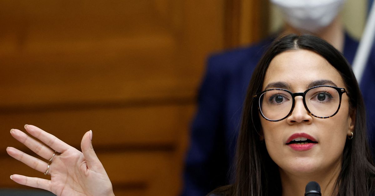 Reuters's tweet photo. Alexandria Ocasio-Cortez wants Clarence Thomas impeached https://t.co/BYlekXyR0v https://t.co/cEunyBLABZ