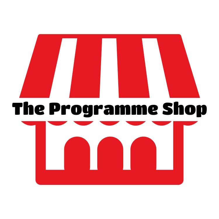 Don't pay over the odds here at The Programme Shop! 

After a programme but not sure what to pay for it? Come and talk to the experts here! 

Over 10 years experience in football programmes and memorabilia we have fair prices and free valuations on your collections 👀