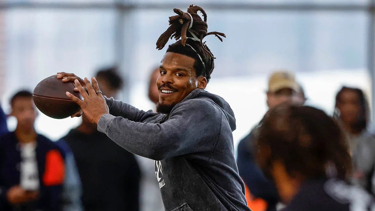 Cam Newton has been mentioned as an option that the #Jets could add to being a backup for Aaron Rodgers, if he is traded.