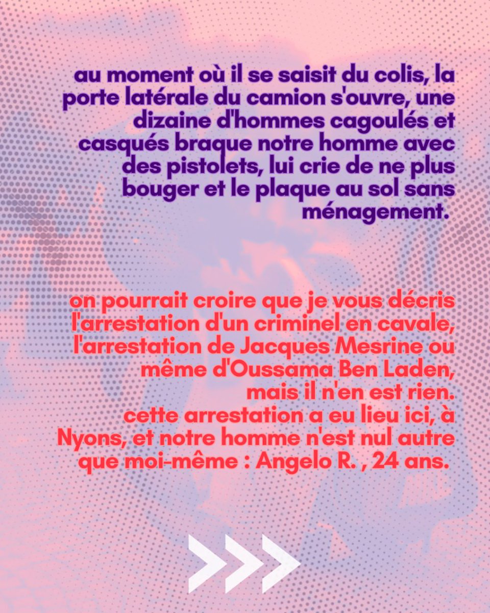 ACAV161's tweet image. En soutien au camarade de la CNT26 qui fait face à la répression policière, nous partageons ici son témoignage suite à son interpellation.

Ce témoignage a été lu à l'occasion de la manifestation du 6 avril 2023, quelques jours après sa garde à vue.

Solidarité 🖤❤️
