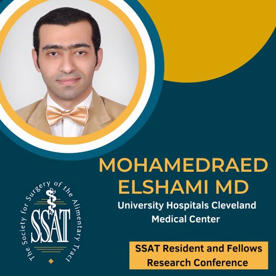 SSAT (@ssatnews) on Twitter photo Congrats, <a href="/MElshamiMD/">Mohamedraed S. Elshami, MD, MMSc</a> on your <a href="/SSATNews/">SSAT</a> Resident & Fellows Research Conferenceš£ļøon the conventional vs detailed lymph node analysis in periampullary adenocarcinoma!
Legend has it that <a href="/UHSurgOncology/">UH Surgical Oncology</a> has their residents look for lymph nodes instead of eggs on Easter.
#SSAT2023 Congrats, <a href="/MElshamiMD/">Mohamedraed S. Elshami, MD, MMSc</a> on your <a href="/SSATNews/">SSAT</a> Resident & Fellows Research Conferenceš£ļøon the conventional vs detailed lymph node analysis in periampullary adenocarcinoma!
Legend has it that <a href="/UHSurgOncology/">UH Surgical Oncology</a> has their residents look for lymph nodes instead of eggs on Easter.
#SSAT2023