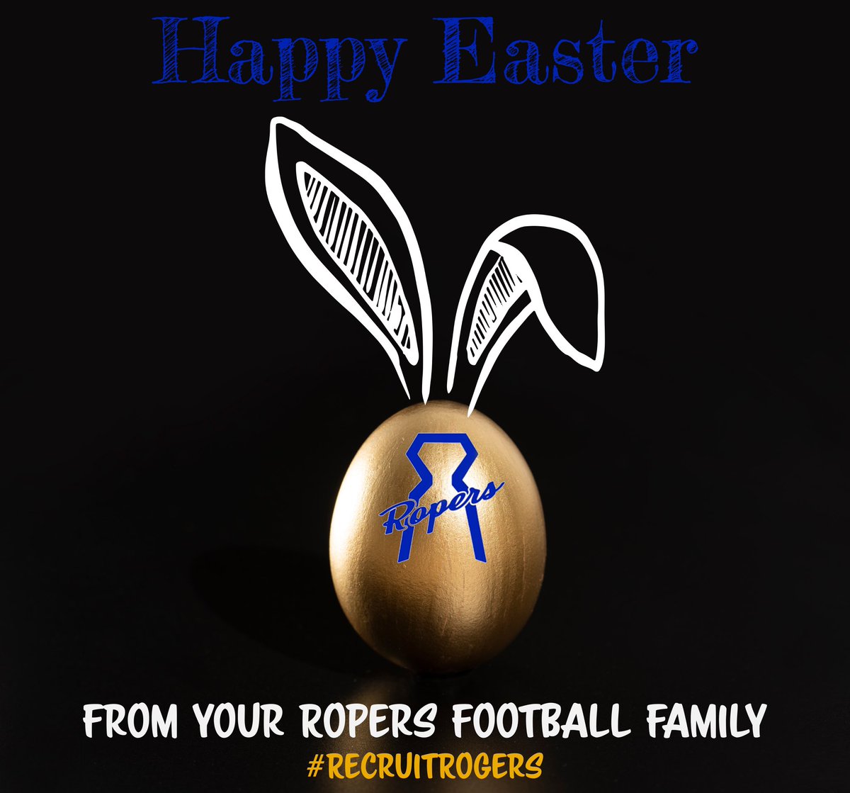 A gold egg in the spring turns into a gold ball in the fall! 🐣🏉 <a href="/Levya73/">Levy Adcock</a> <a href="/CoachSmith918/">Danny Smith</a> <a href="/CoachBugg08/">Jake Bugg</a> @Coach_BeavWRHS @j9rock <a href="/CoachRitch66/">Dakota Ritchie</a> @EDhallmark