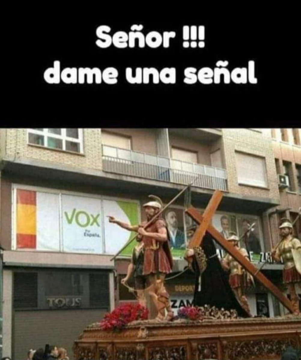 Y la ha dado, ahora solo falta que el pueblo abra bien los ojos y la vea. 

#TeamVox #LevantandoEspaña #SoloQuedaVox