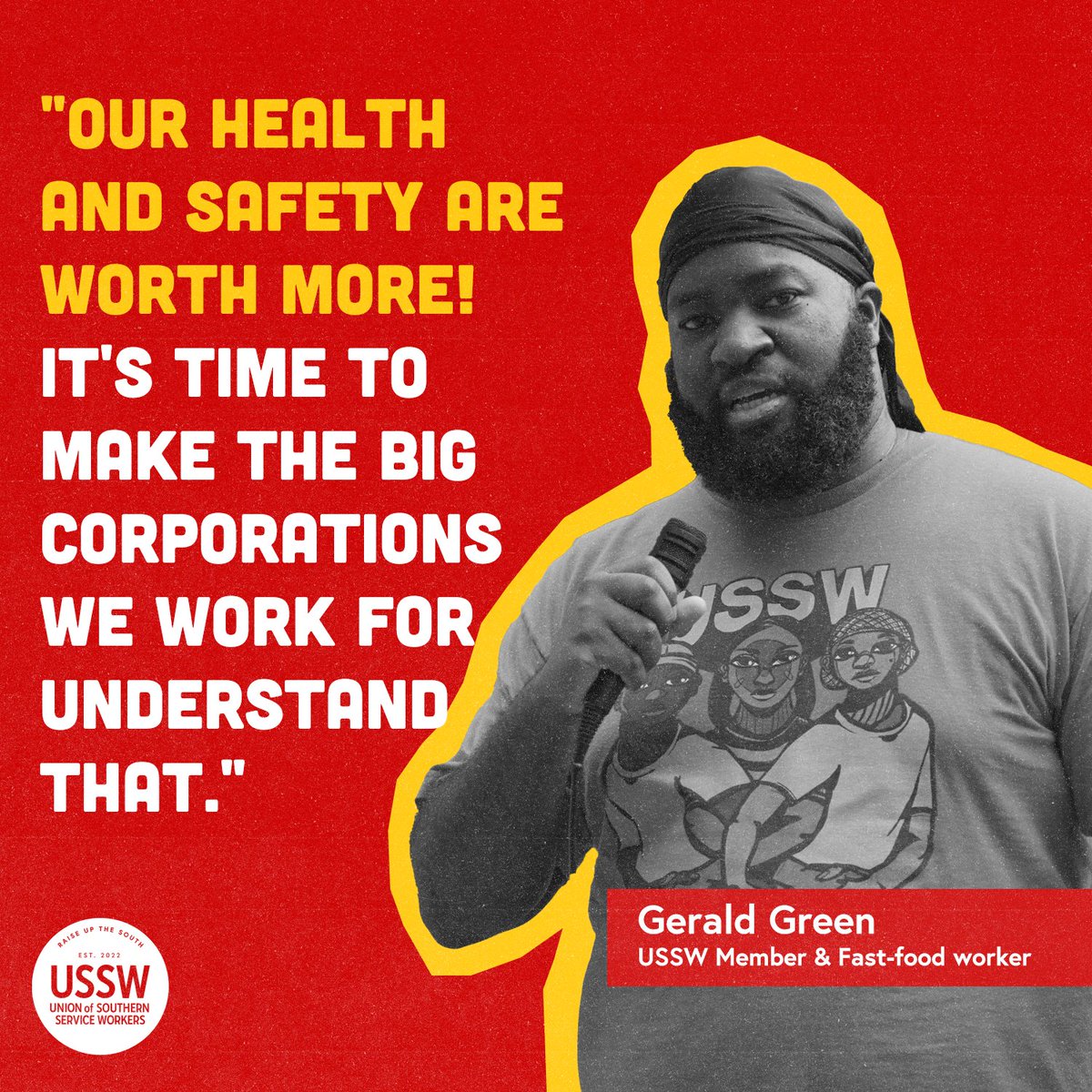 Union of Southern Service Workers tweet media