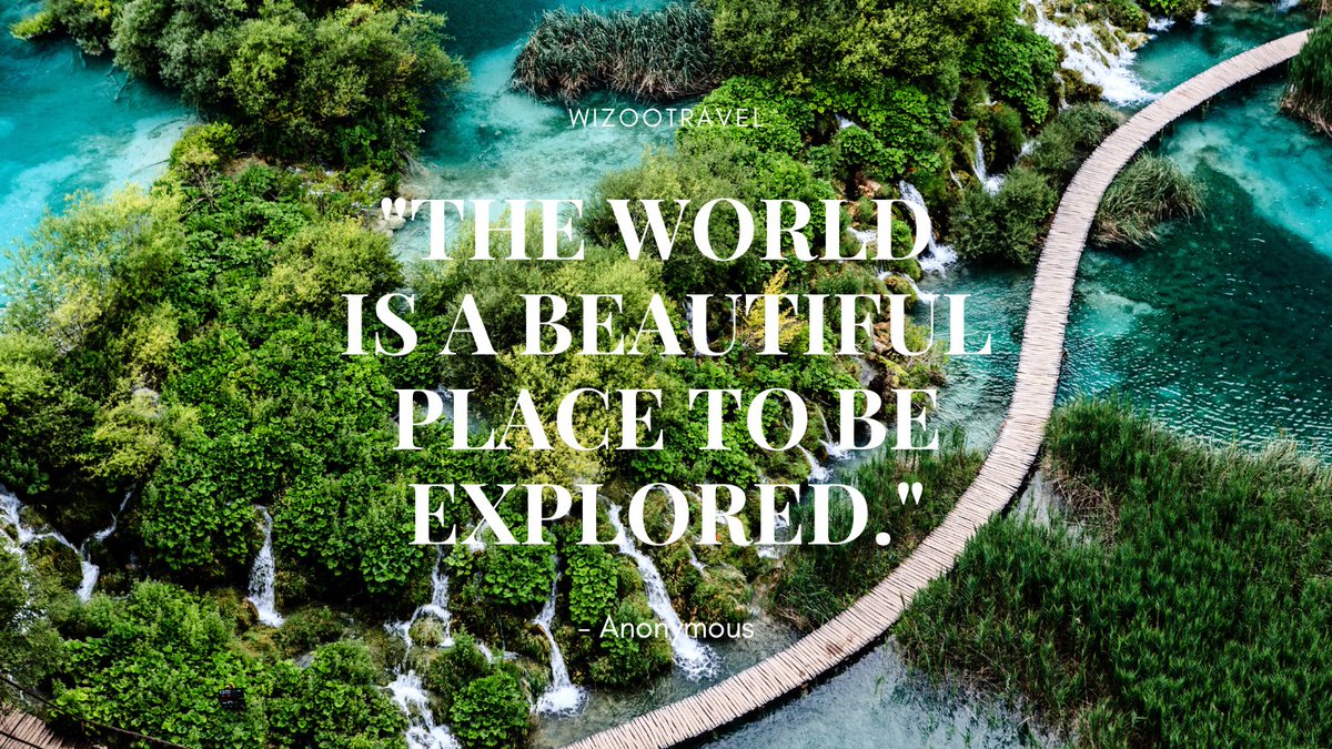 "The world is a beautiful place to be explored." – Anonymous
.
#EscapeTheRoutine
#JourneyWithPurpose
#WanderWithoutLimits
#EscapeTheOrdinary
#gobeyondtheguidebook
wizootravel.blogspot.com