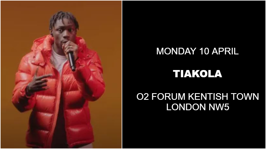 ⭐ #GigOfTheDay ⭐ @Tiakola_Meloo 🎤 live at @O2ForumKTown, #KentishTown, #London #NW5 this #Monday ➡️ ow.ly/OyPH50NEIw6. #HipHop #FrenchHipHop 🇫🇷 💷
