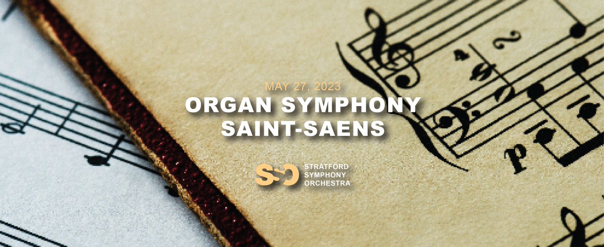 Our 2022-23 season closes on May 27.

Get your tickets today: stratfordsymphony.ca/Organ_Symphony…