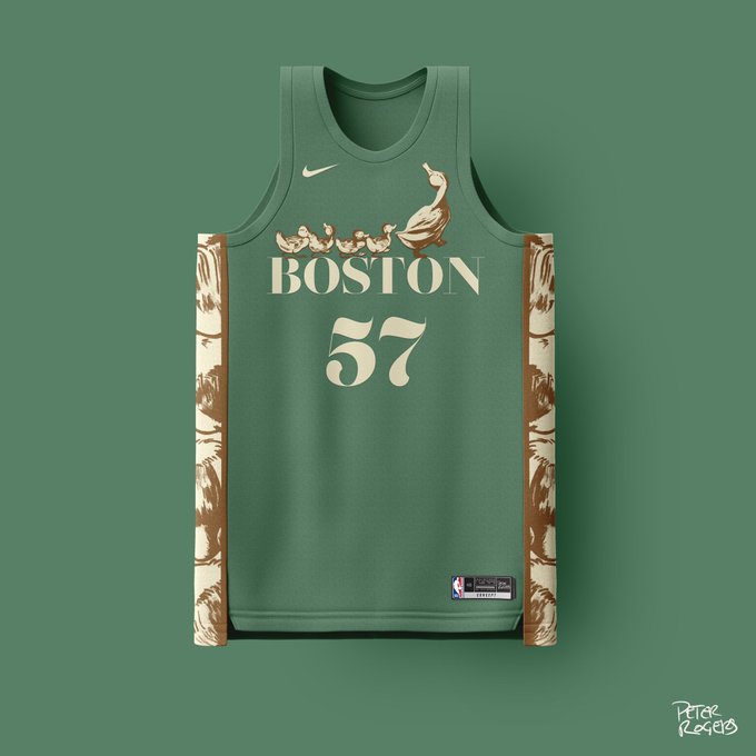 Highlighting the Alternate Celtics Jerseys Designed by @petemrogers –  CreativeEqual