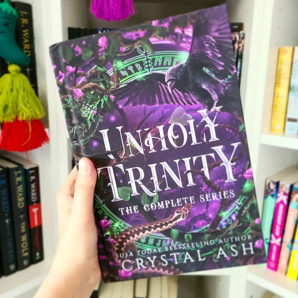 Happy Easter to all who celebrate today! 💜 It's also the 4th publishing anniversary of Unholy Trinity! Hardcovers are restocked in my signed book store and 15% off with the code UNHOLY4. The code applies to Unholy Trinity paperbacks too. 💜

Hardcover… instagr.am/p/Cq016mqPOTf/