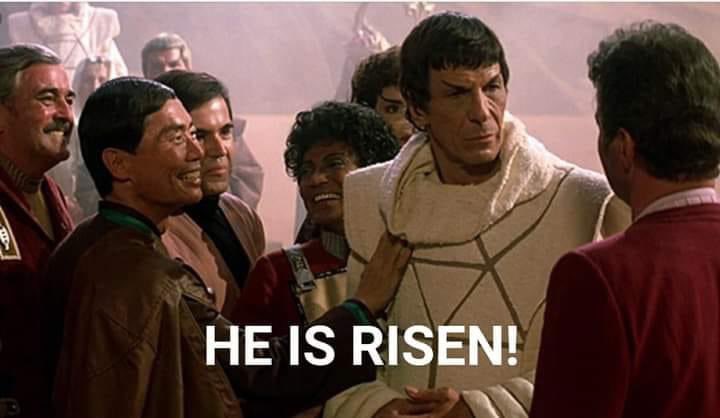 AKhanelly's tweet photo. Praised be Spock! https://t.co/HaKGl32sU3
