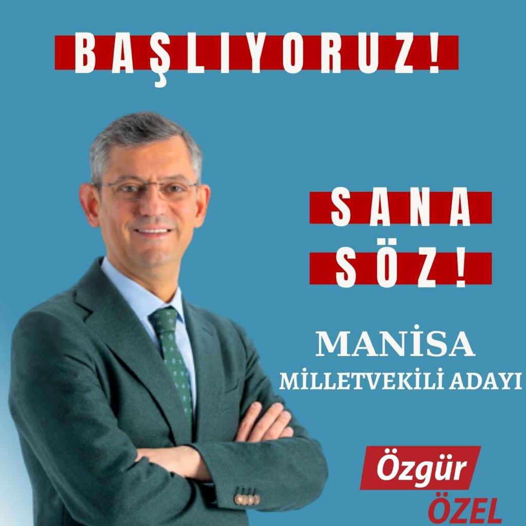 Genel Başkanımız Sn. Kemal Kılıçdaroğlu'nu Cumhurbaşkanı yapmak, 85 milyon yurttaşımızı hak ettiği refaha, zenginliğe kavuşturmak, cumhuriyetimizi demokrasiyle taçlandırmak için #Başlıyoruz.

#SanaSöz