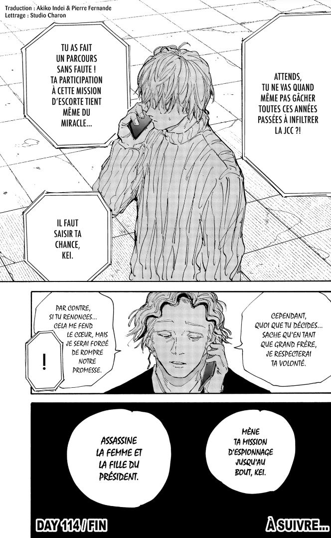 paad2I2's tweet photo. #SDspoilers #SD114
.
.
.
.
.
Le plot twist ptn... le perso de Uzuki se révèle petit à petit entre sa relation plutôt amicale avec Rion et le lien entre lui et son frère qui va potentiellement devenir le président de la FJA. Je sens un dénouement tragique arriver pour Uzuki https://t.co/D1kLnyMrBq