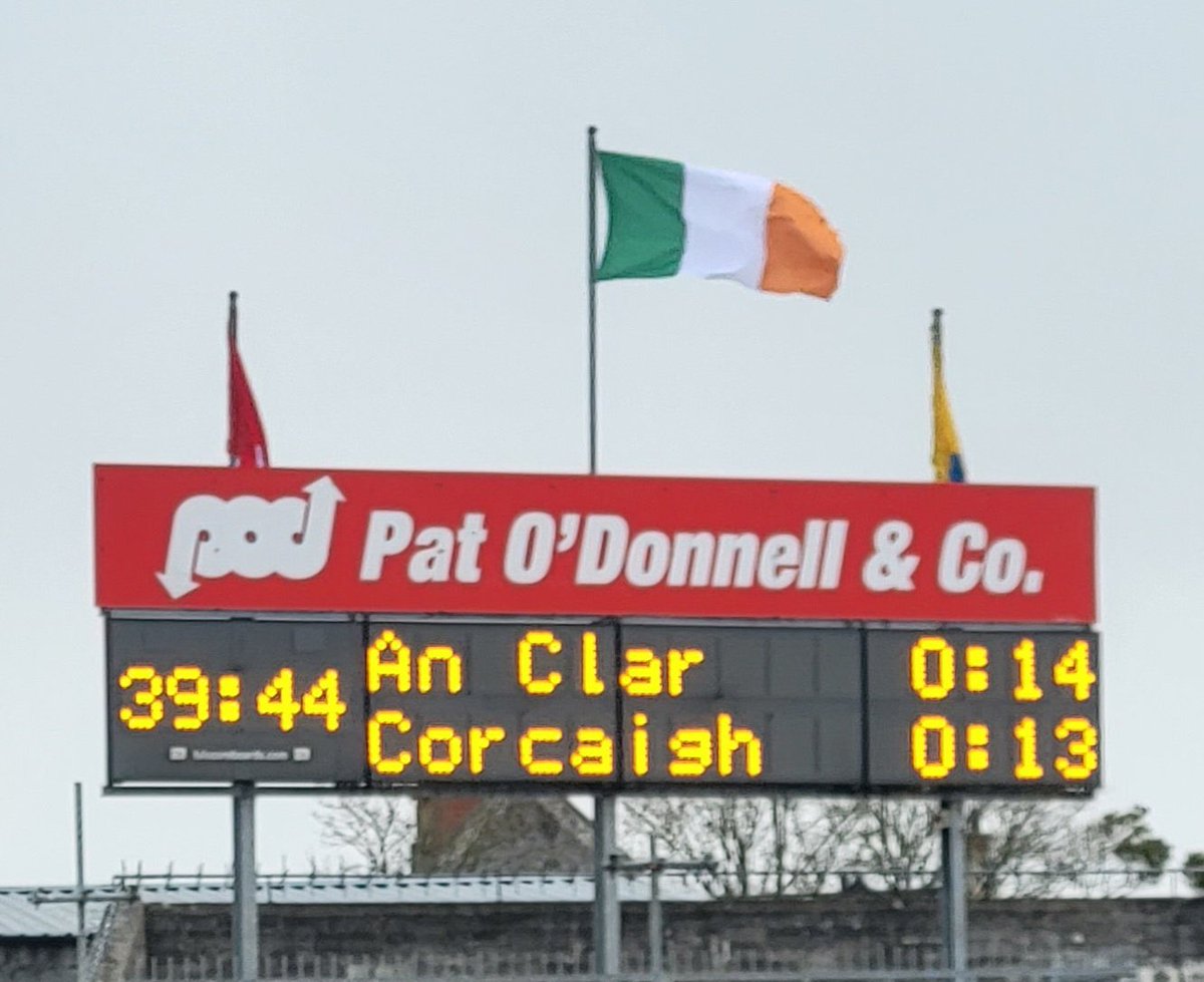 Up Colm Collins, Up Willy Clancy, Up The Cliffs Of Moher, Up Holy Island, Up Corcomroe Abbey, Up Bunratty, Up Shannon Airport, Up The Burren, Up Loop Head…

UP THE BANNER!!! 💛💙