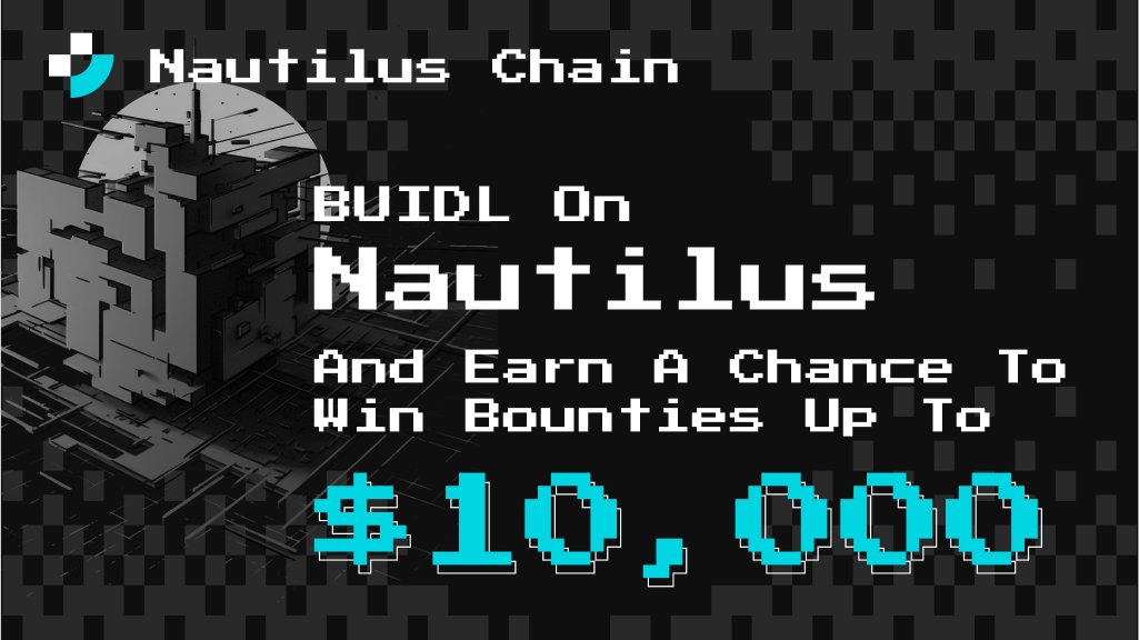 nautilus_chain's tweet image. 🚀 Launch your project on Nautilus Chain and get a chance to win monthly captain bounties ranging from $5,000 to $10,000 in $ZBC!

Top 10 projects to launch on Nautilus will get a chance to showcase their innovation to the world and earn an attractive reward. Join the future now!