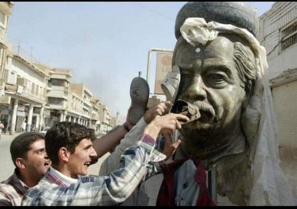 manar20o1's tweet photo. ٩ نيسان يوم سقط الطاغية...
#سقوط_بغداد
#بغداد
#سقوط_صدام https://t.co/fd9ricxk0f