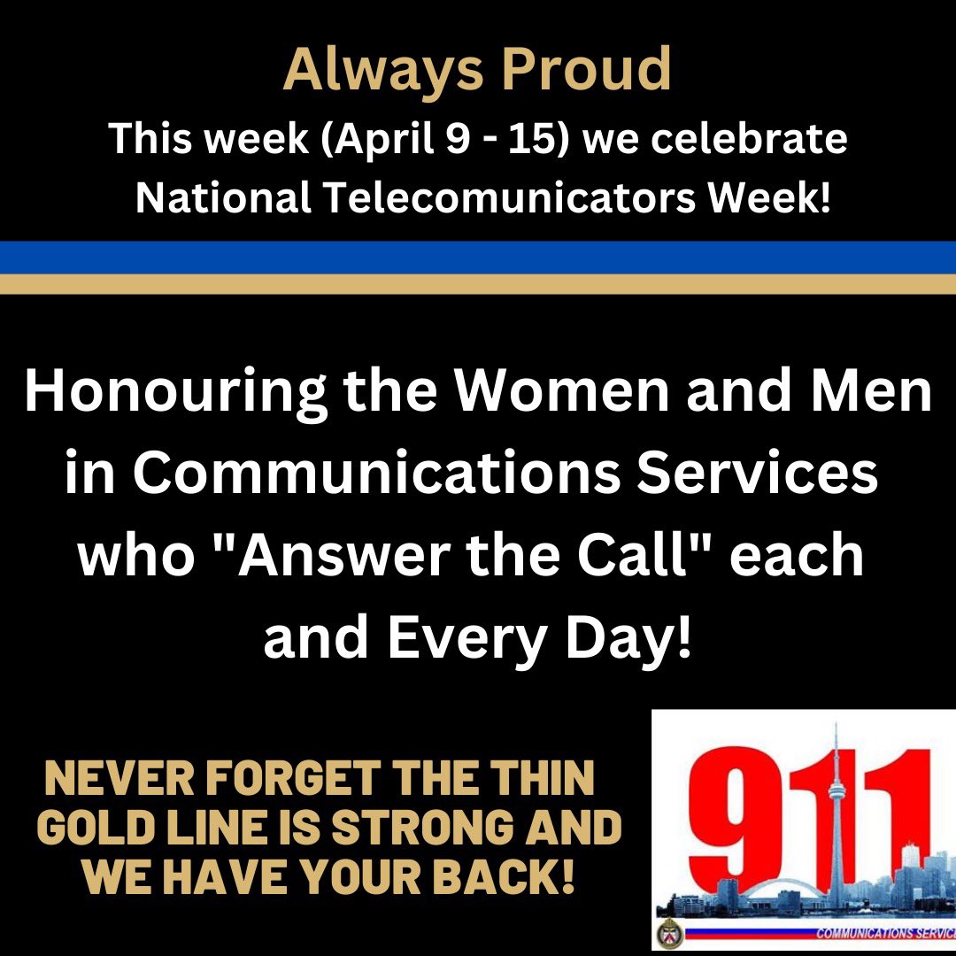 comm911tps's tweet photo. Happy Telecommunicators Week to the amazing team in Communications Services! Each and every one of@you should be extremely proud of the work that you do, you’re true professionals.
#thingoldlineforever #telecommunicatorsweek #calltaker #dispatcher #amazingteam #answerthecall https://t.co/9AUfx4Piy0