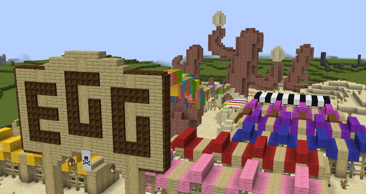 TeamZedcraft's tweet photo. Happy Easter from the Zedcraft server, where the players are currently exploring a loot-filled labyrinth looking for some Easter treasures!🥚🔍 https://t.co/Wh2AwNVV8O