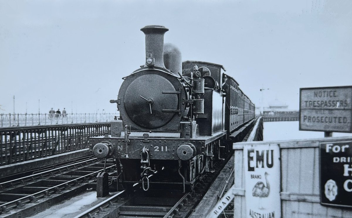 VoughtSikorsky's tweet photo. In Autumn 1922, the LSWR noted that the IoW needed new engines &amp; considered what they had. The O2s were near perfect; only minor P-way changes needed. The older &amp; heavier Adams Radials, in store as of redundancy, were also considered but were inferior to the O2s &amp; were discarded. https://t.co/3x8INu0Add