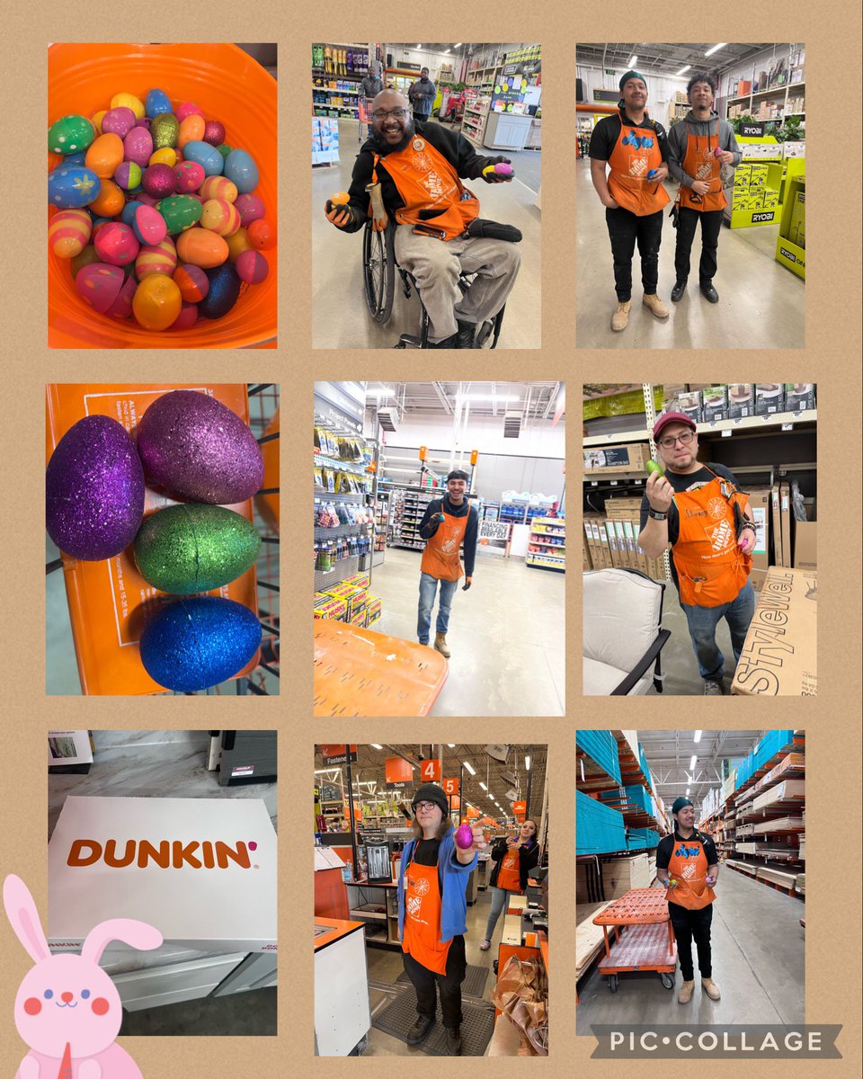 Having some fun this Easter at 2036 with an Easter egg hunt for our associates! Those who found the “glittered eggs” got a gift card!! 🪺 🐣