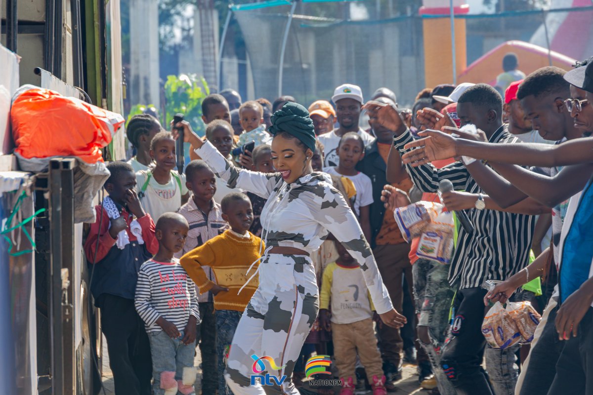 ntvkenya's tweet photo. From Makongeni to Meru, our roadshow was a huge success! We owe it all to our amazing team of reporters; @azeezah_h, @JTrends_ , and @shixkapienga who braved every obstacle to make it happen. Thank you for your hard work and dedication!
#TwendeMeru https://t.co/v6Z6H1mvzg
